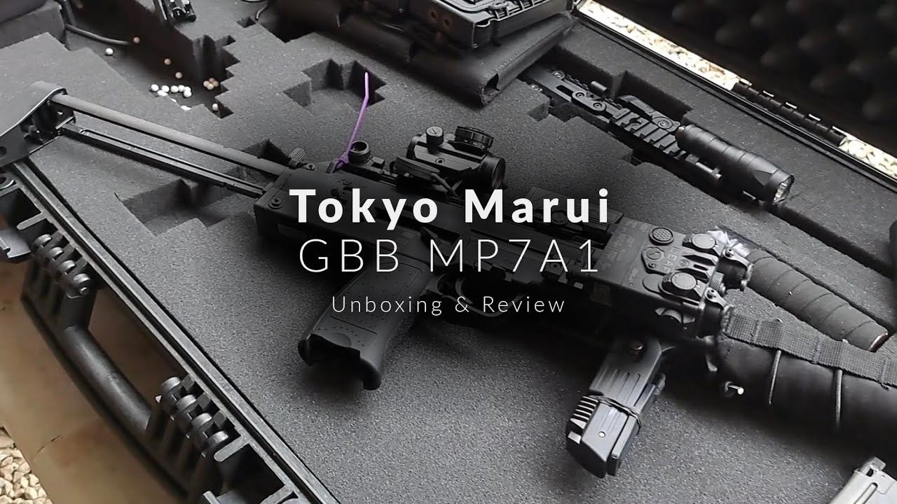 Tokyo Marui GBB MP7A1 Unboxing/Review