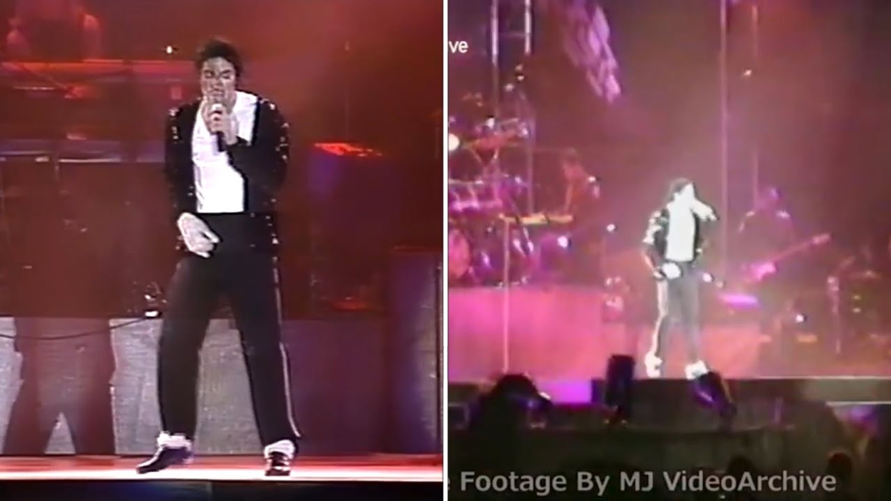 Michael Jackson - HIStory Tour Seoul, South Korea 1996 - Billie Jean Comparison