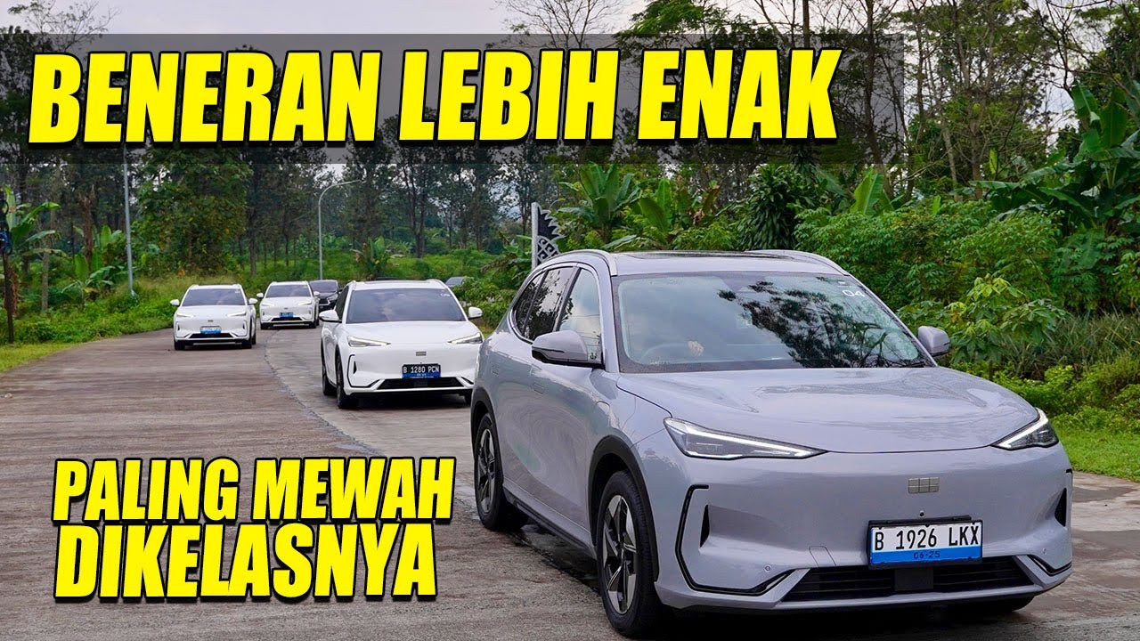 LEBIH ENAK DARI BYD, BAWA GEELY EX5 LEWAT PEGUNUNGAN