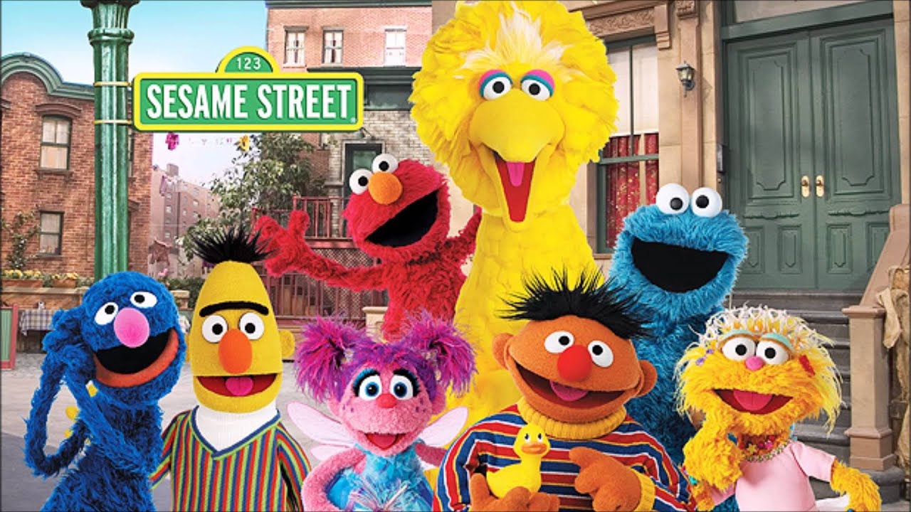 1 2 3 «Улица Сезам»: Танец с буквами Большой Птицы и Снаффи #sesamestreet #learning #bigbird #dance