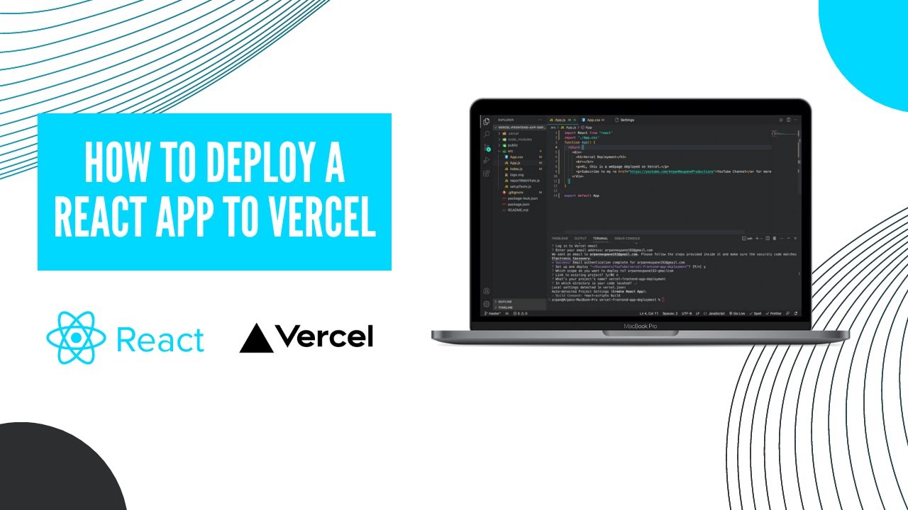 How to Deploy a Frontend React App on Vercel in Minutes