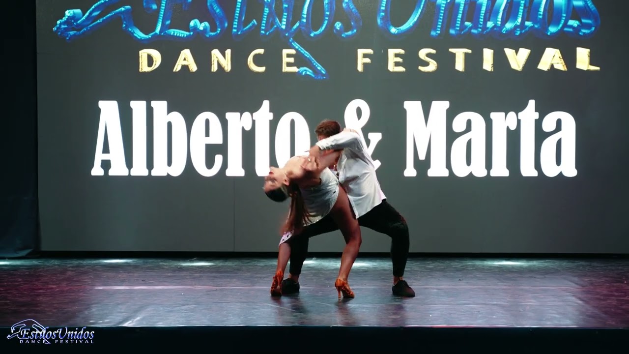 SHOW DANCE ALBERTO Y MARTA  ✨️ ESTILOS UNIDOS✨️AUNQUE NO TE PUEDA VER❤️
