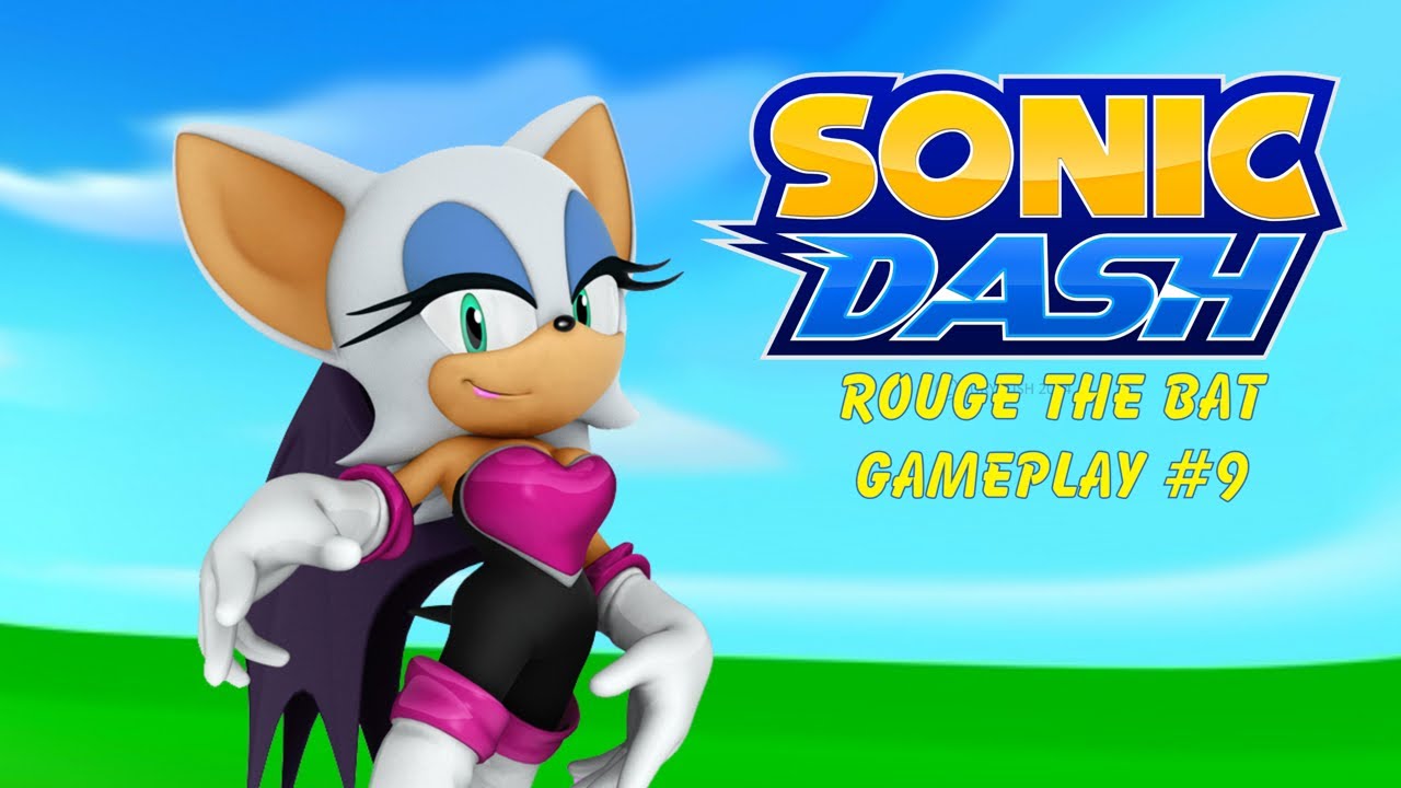 Sonic Dash (2024) : Rouge The Bat Gameplay Showcase