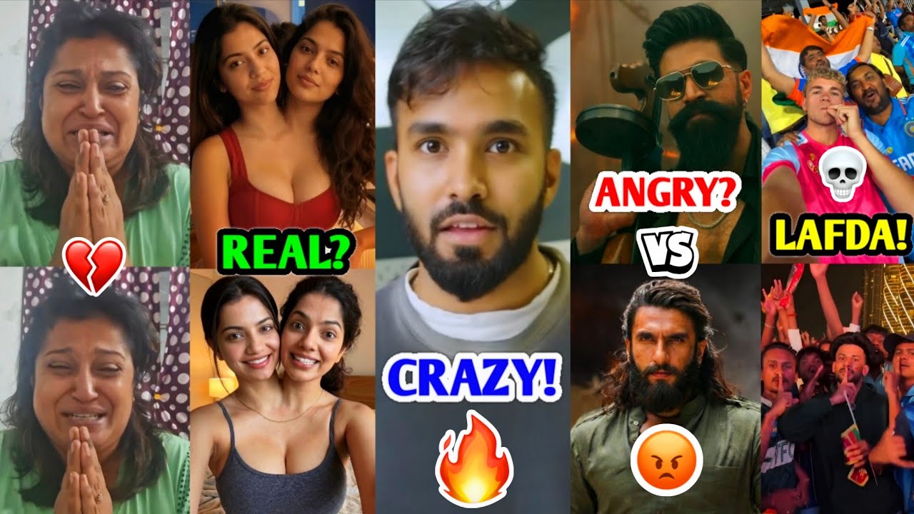 WTF! Are they Real? 🤯 Yash ANGRY on Dhurandhar? 😡 MOST HEARTBREAKING Video, Techno Gamerz, Epstein |