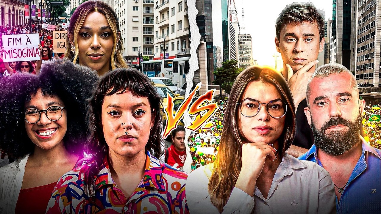 DEBATE: LEI DA MISOGINIA - Mandi Coelho e Let&iacute;cia x Jamily e Felipe Sestaro