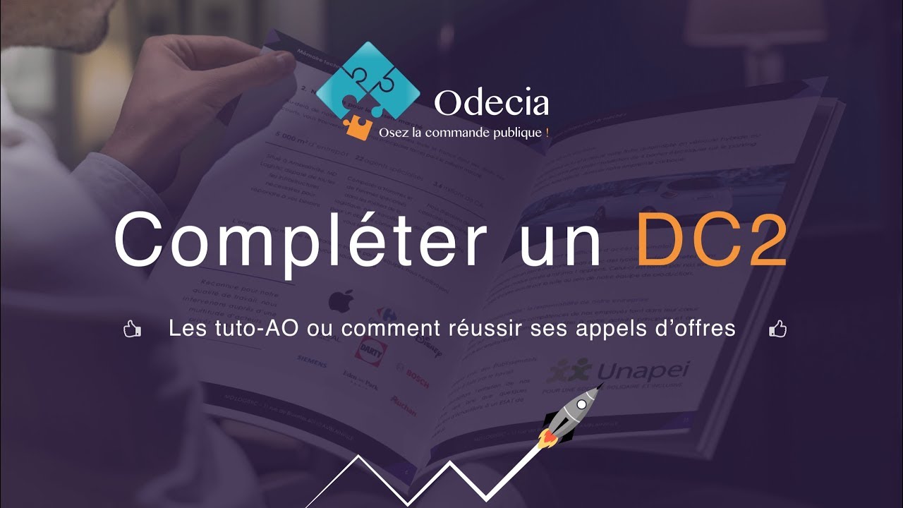 Compléter un DC2 - marchés publics - Déclaration du candidat individuel
