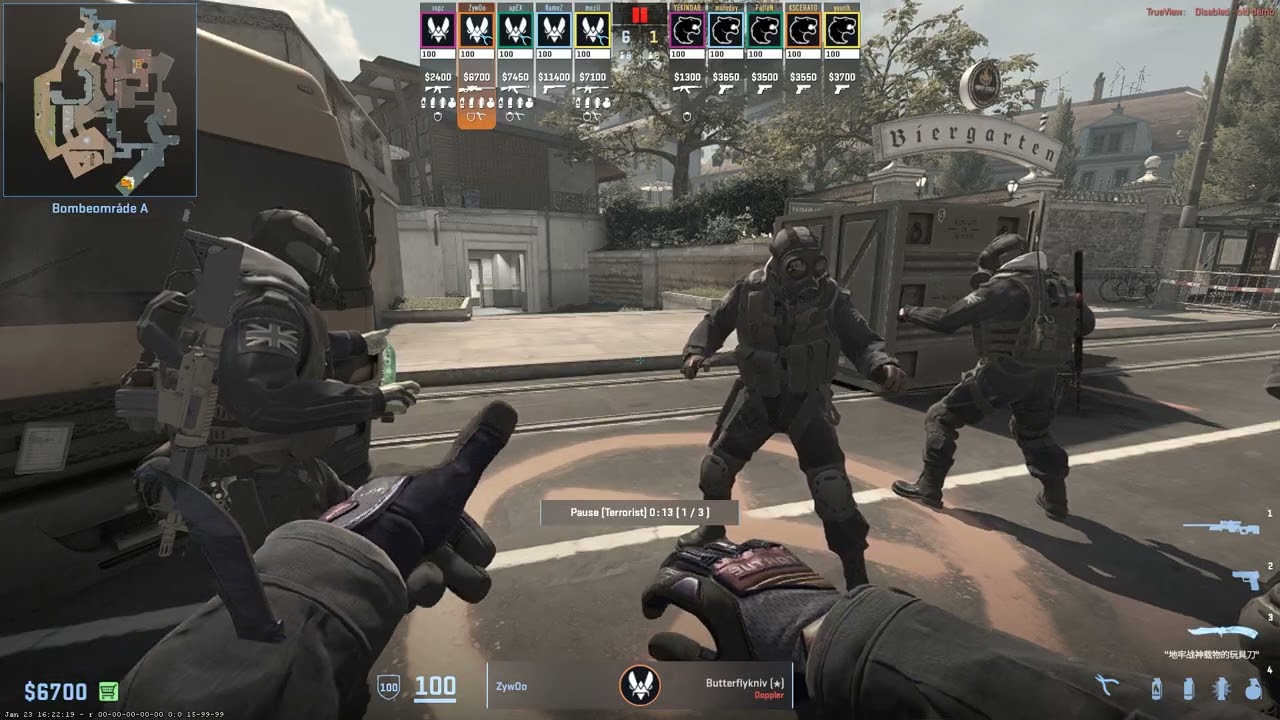 CT Specialist | ZywOo | Overpass - Toilets | 1.45 Rating | Vitality vs Furia | IEM Chengdu 2025