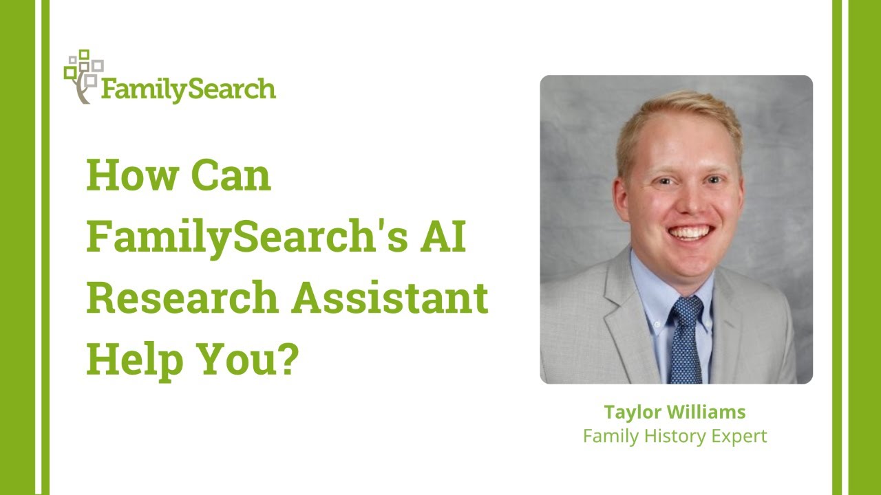 How Can FamilySearch's AI Research Assistant Help You?