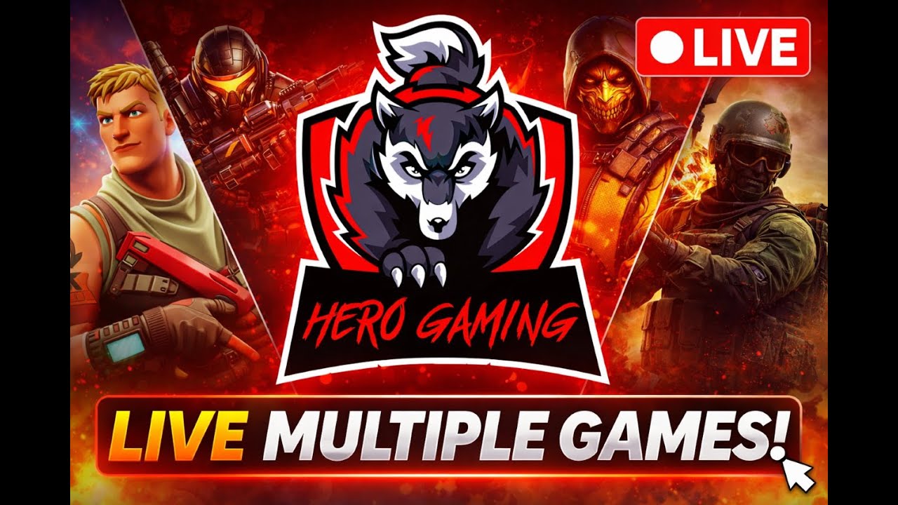 Multiple Games live | HEROGAMING-YT