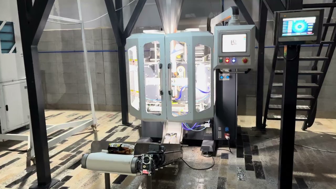 Hipermak | 1 Kg Legume Packaging System with Multihead Weigher