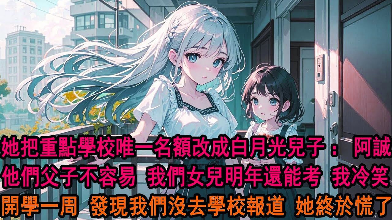 錄取公布那天，女兒以全市第一考進重點班，可柳如煙一句：阿誠他們父子不容易。就把女兒苦爭來的名額給了那個學渣。我冷笑，她想成全別人，那我也成全她。我帶女兒轉身離開，開學一周後 發現我們沒去報道 她卻慌了