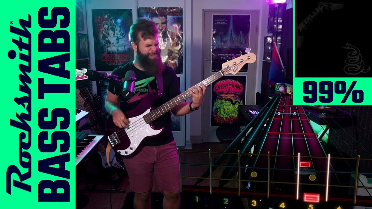 Metallica－Enter Sandman｜Bass Tabs [E Standard][Rocksmith]