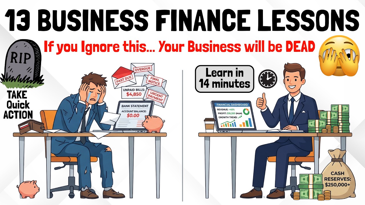 13 Business Finance Lessons for Small Business Owners (Before It's Too Late)