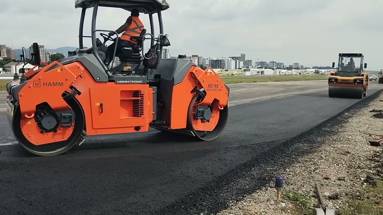 COLOCACION MEZCLA ASFALTICA EN CALIENTE MODIFICADA  TIPO D AILA