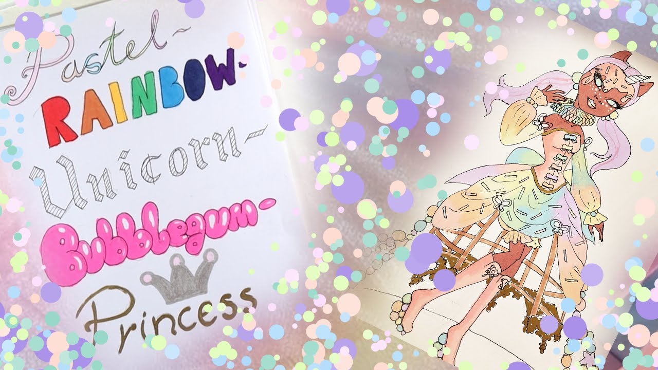 From Monster high Clawdeen Wolf to a Pastel Rainbow Unicorn Bubblegum Princess / Doll Repaint
