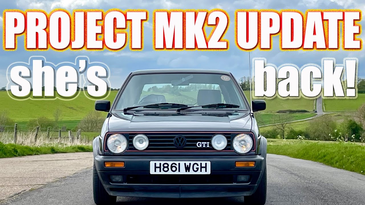 WHAT happened to my MK2 GOLF GTI? Project Update + Future plans REVEALED #gti #golfgti #mk2golfgti