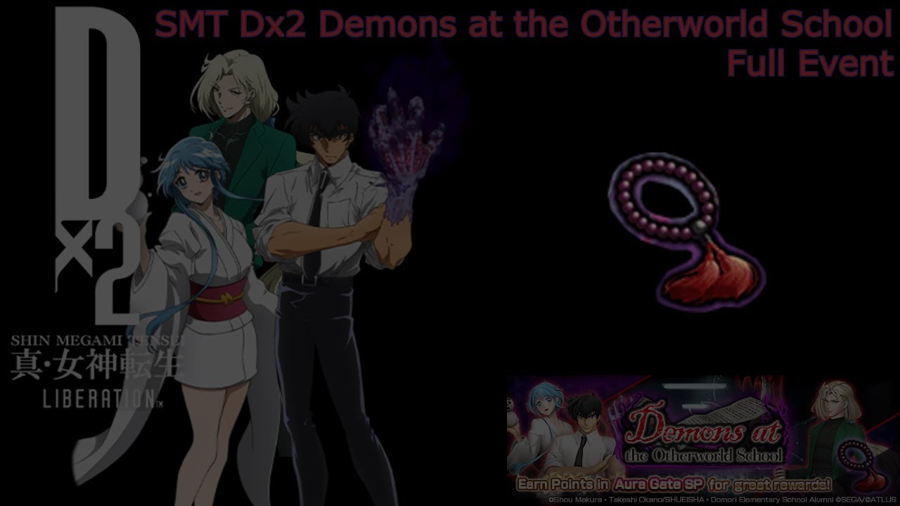 Shin Megami Tensei: Liberation Dx2 - Demons at the Otherworld School (Jigoku Sensei crossover event)
