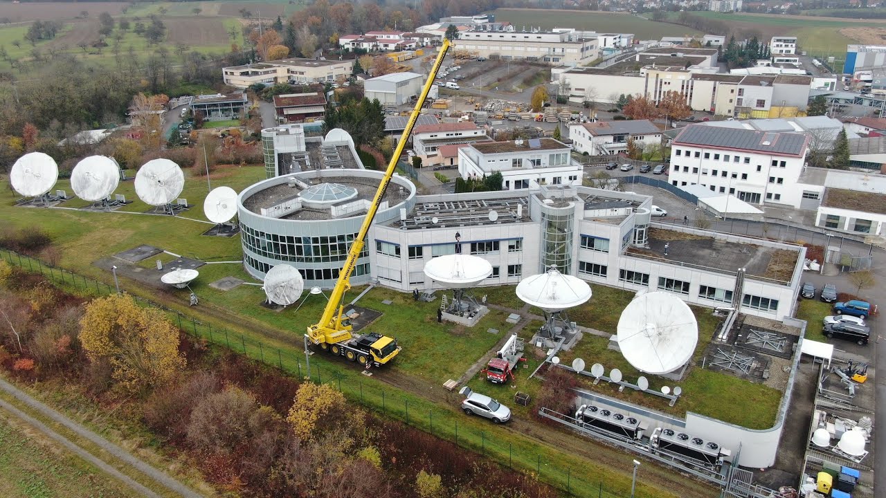 Skybrokers de-installed the Signalhorn Teleport in Backnang (Stuttgart area) in Germany