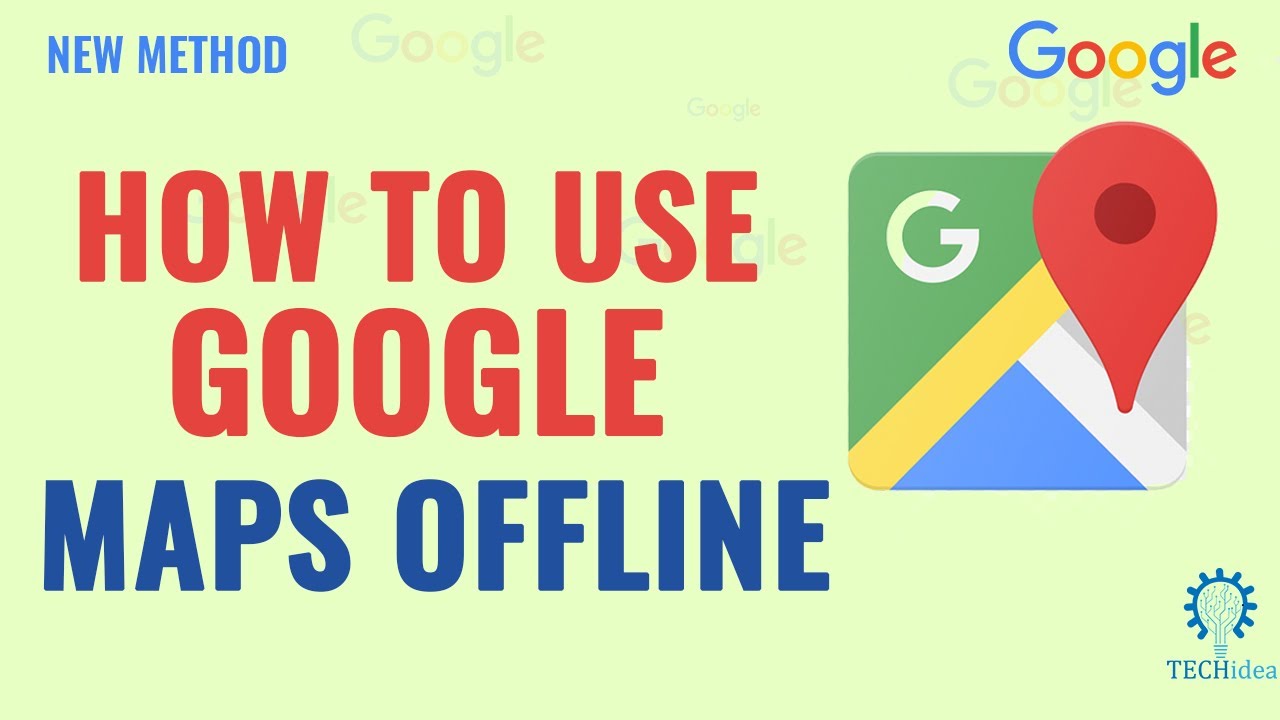 How to Use Google Maps offline 2025 [New Method]