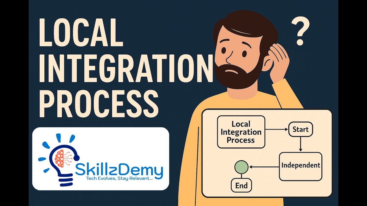 🔄 SAP CI Local Integration Process (LIP) Explained | Process Call, Modularity & Real-Time Usage
