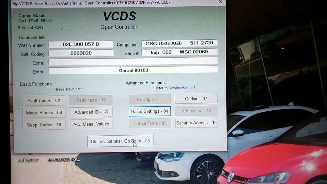 Procedimento de recalibração da transmissão DSG pelo VCDS Jetta TSI (parte 02)