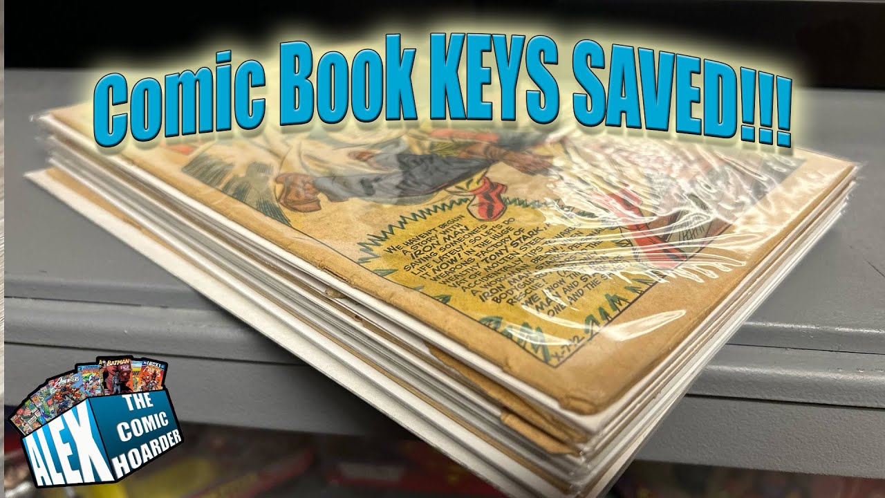 Comic Book Mega KEYS saved from being thrown away!!!