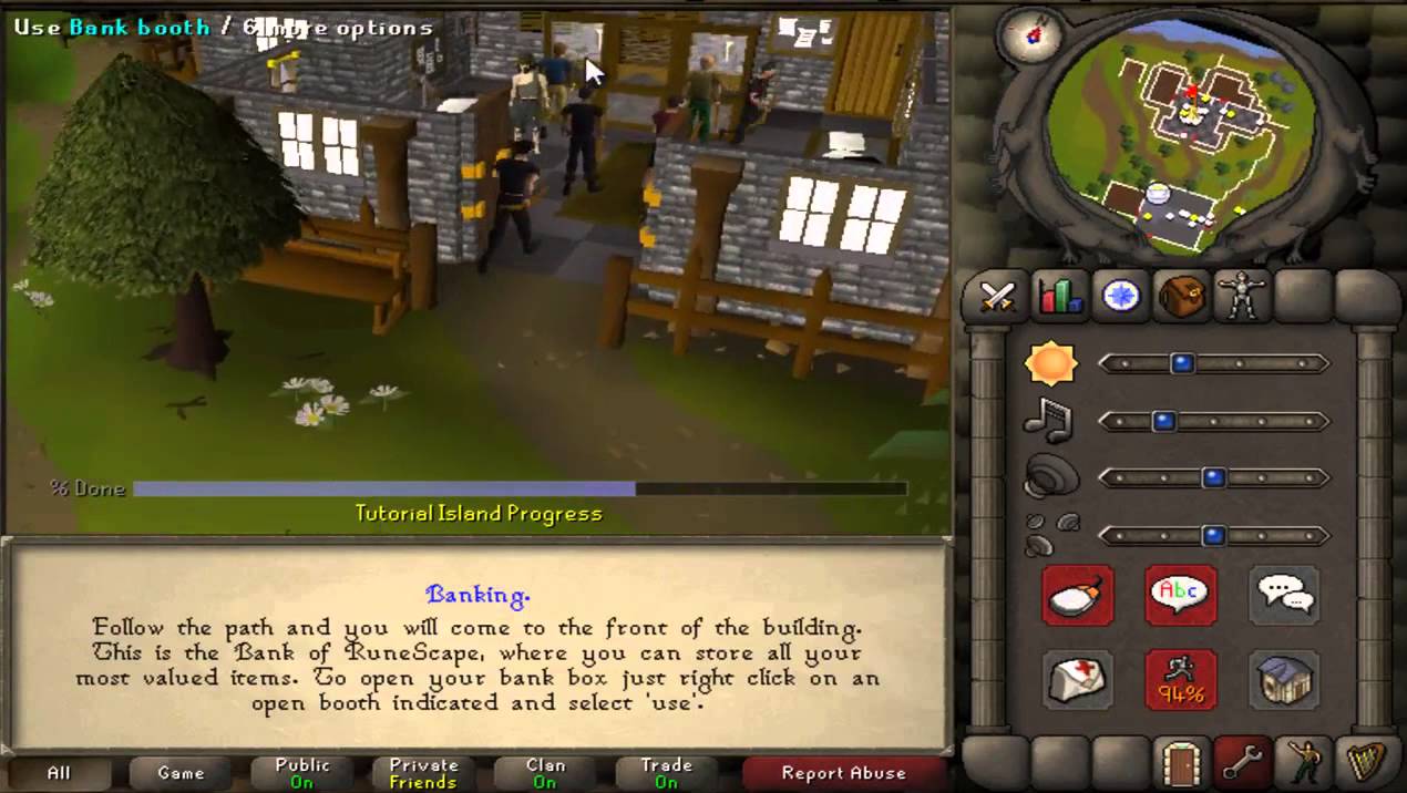 Old School 2007 Runescape Day 1 (Progress) Gameplay Lets play Part 1 Tutorial Island