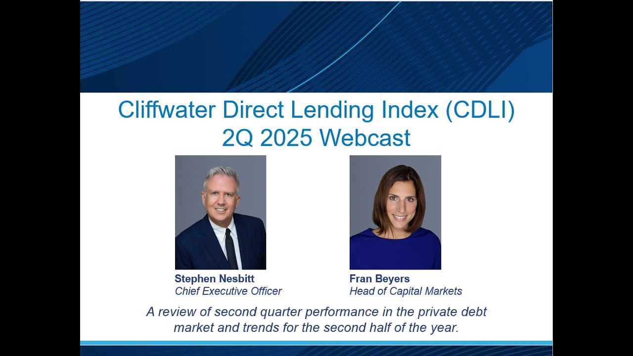 Cliffwater Direct Lending Index – 2nd Quarter, 2025