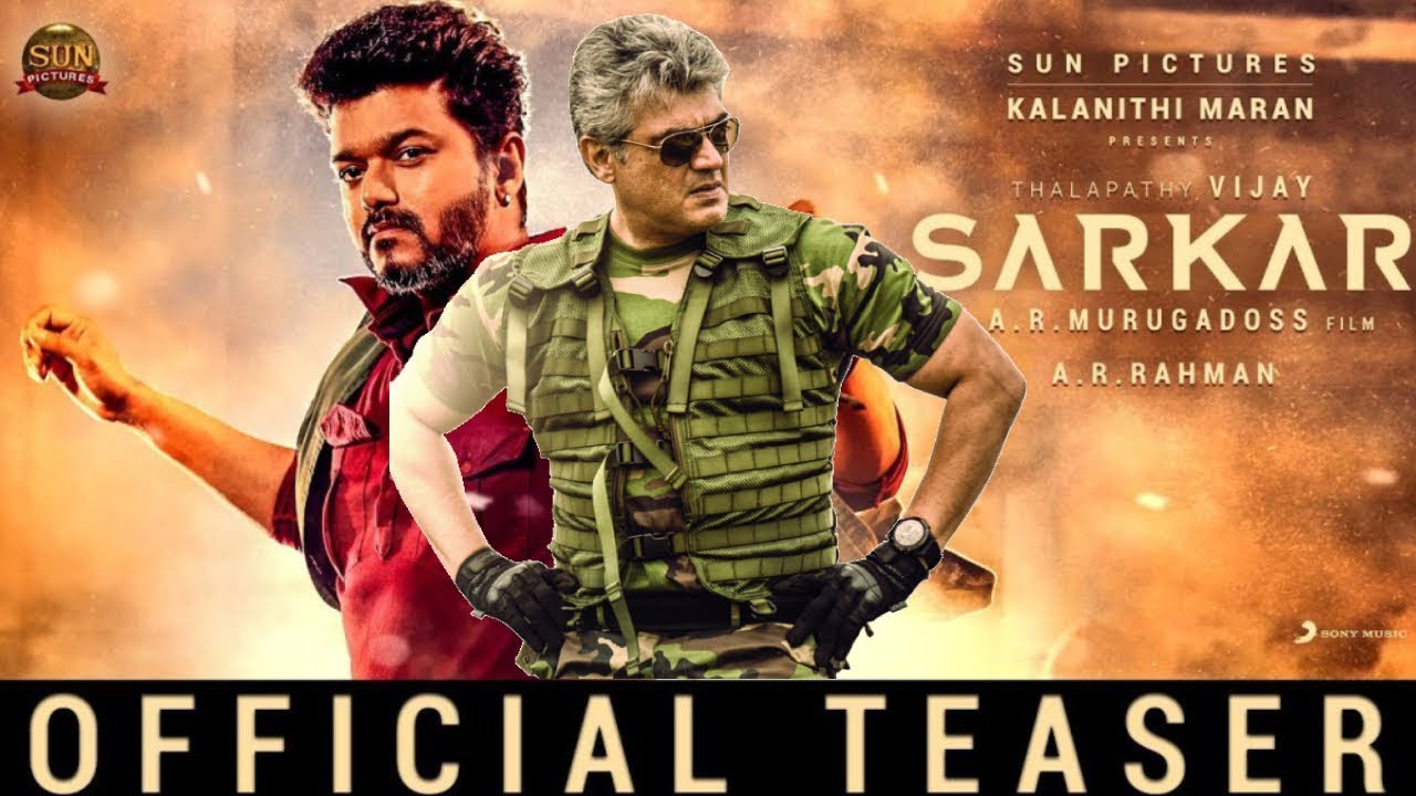 Sarkar Teaser Ajith Version - Thalapathy Vijay | Ajith Kumar | AR Rahman