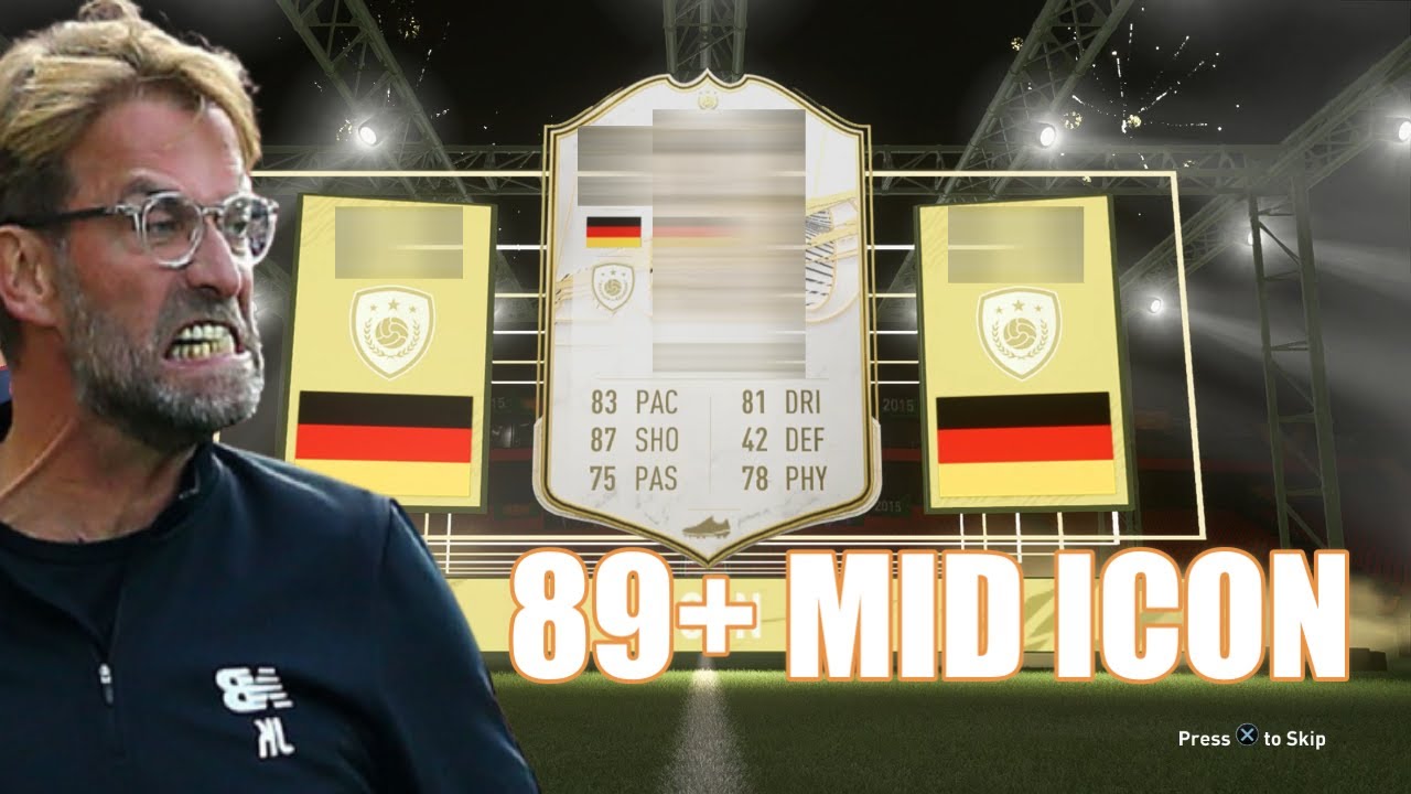 89+ MID ICON PACK!!! | FIFA 21 SEASON 1 FUT ICON SWAPS