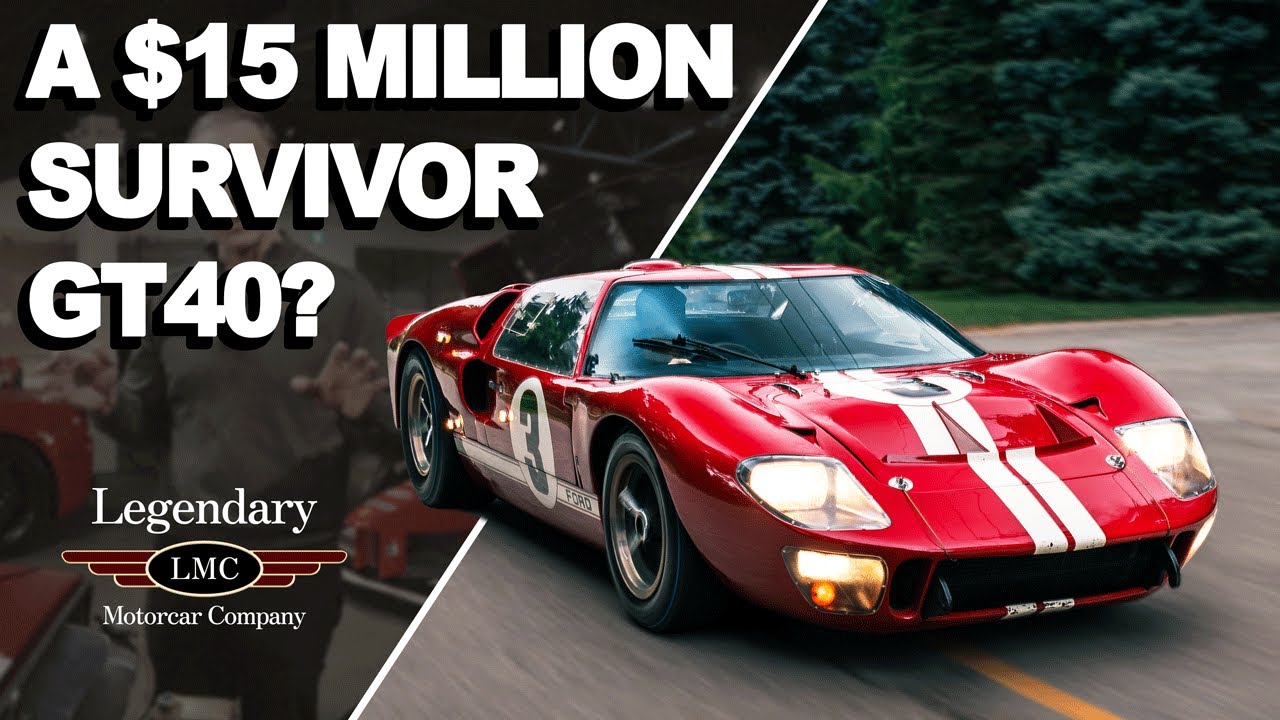 Could This Be A $15 Million 'Survivor' Ford GT40? 1966 Ford GT40 MKII lightweight XGT-3