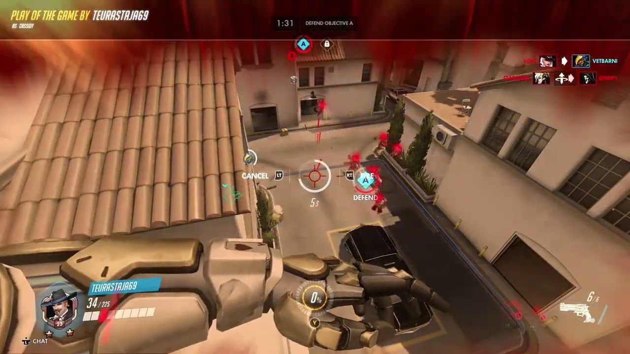 Overwatch Cassidy Cute spray PotG