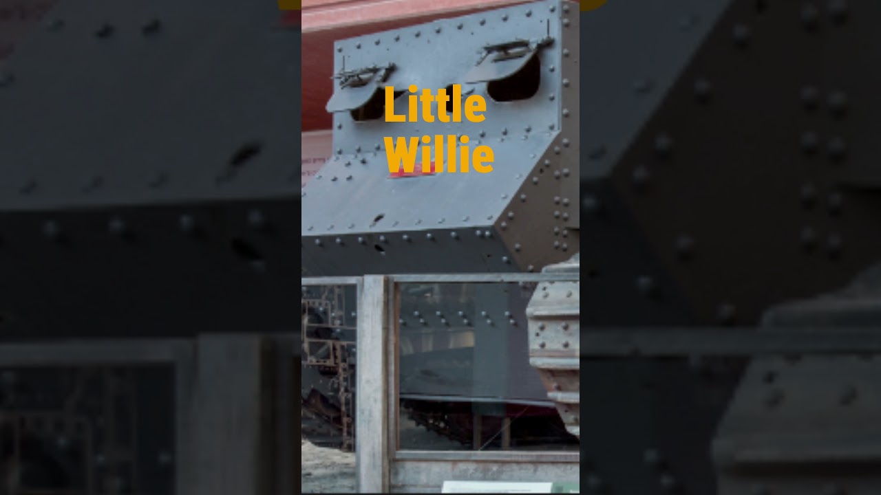 The first tank ever produced!