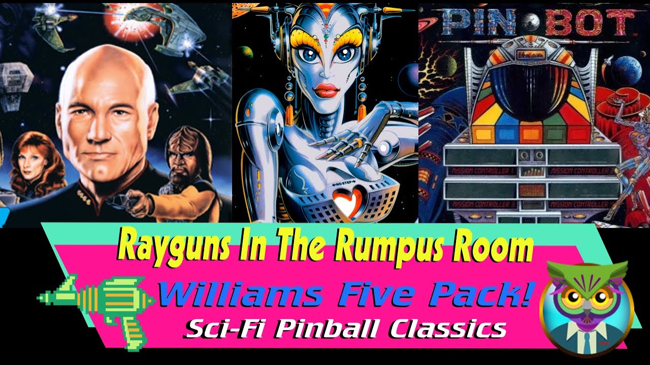 Williams Five Pack! From Pin-Bot to the Final Frontier!