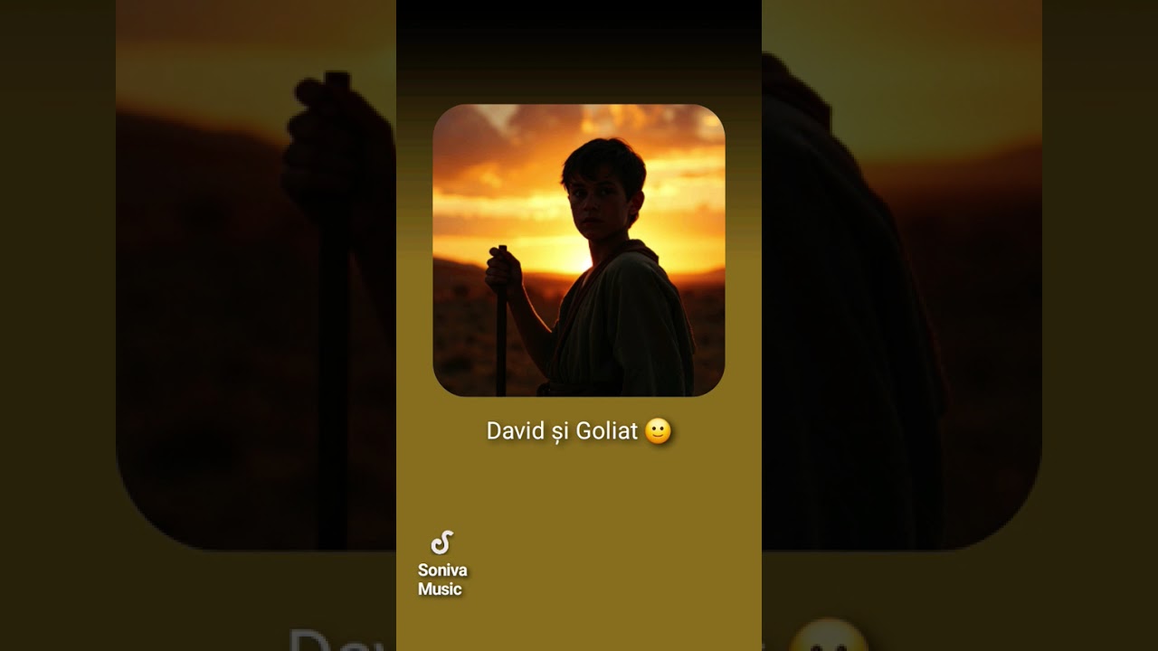 David și Goliat,  cântare creștină 