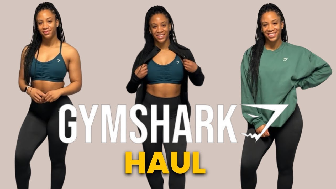 WINTER GYMSHARK HAUL (Try-on & Review) | SEAMLESS LEGGINGS, OVERSIZED SWEATER, & MORE!