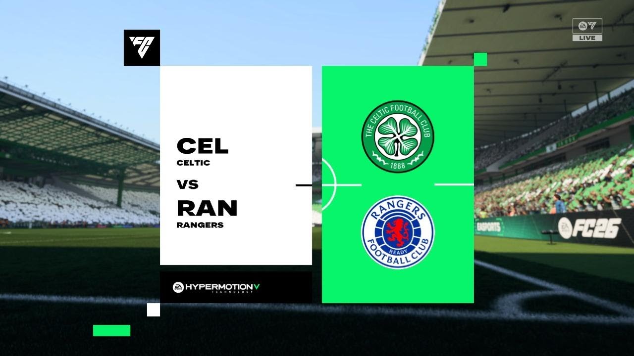 FC 26 | Celtic vs Rangers Full Gameplay PS5™ [4K HDR]
