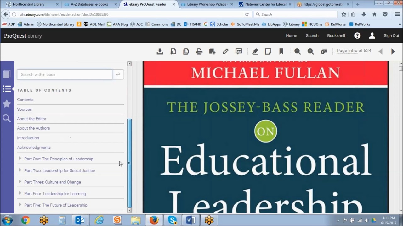 Learn the Library Education