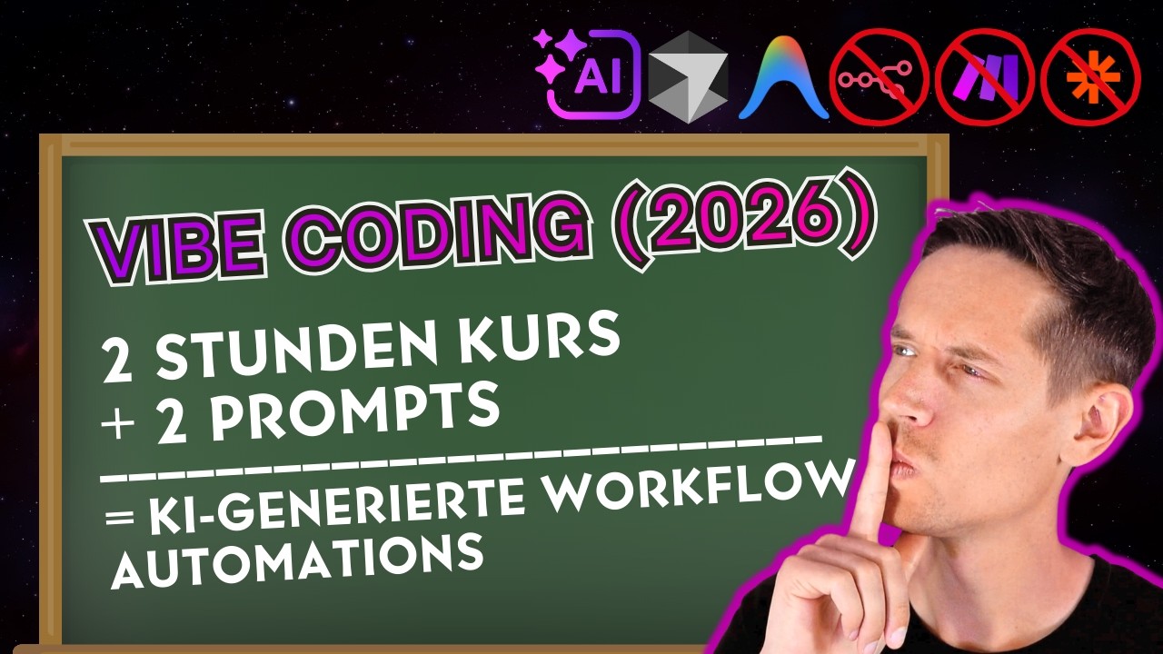 VIBE CODING von Workflow Automations (2026): Vollständiger Kurs. KI-Cash mit echtem Business-Nutzen.