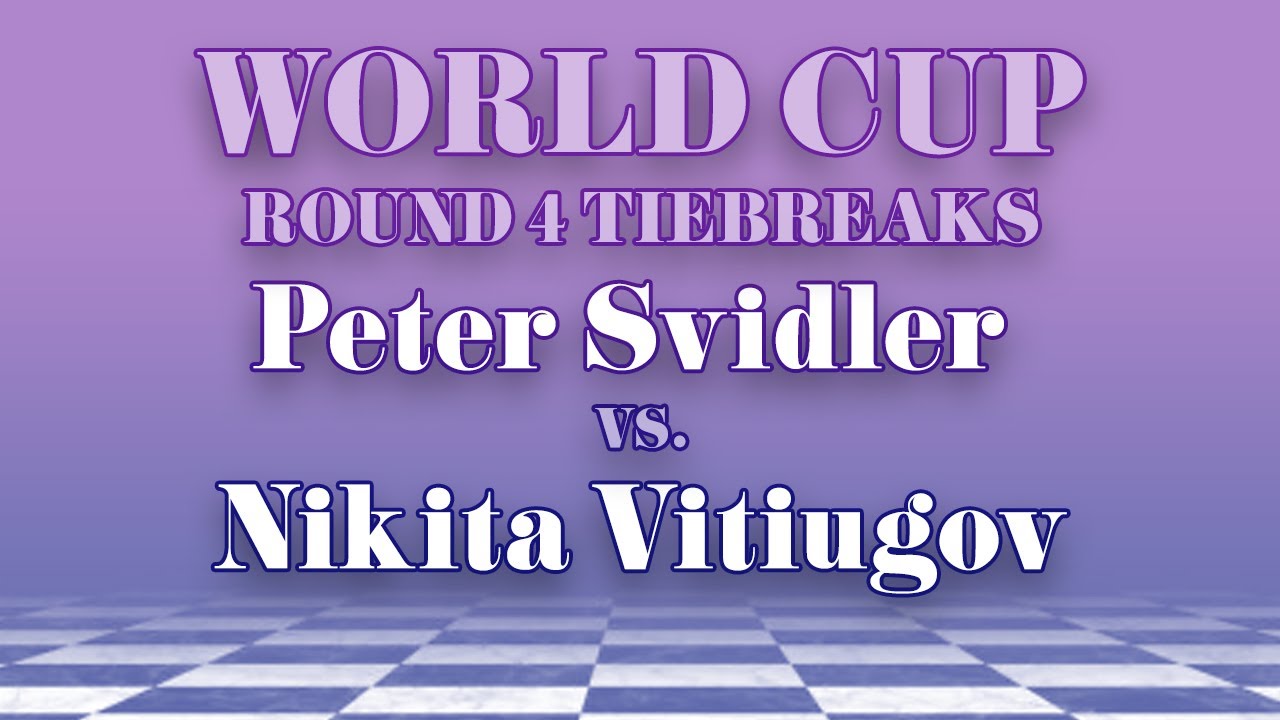Peter Svidler vs Nikita Vitiugov