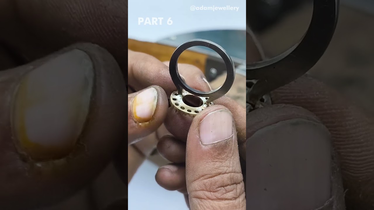 Turning an Old Coin into a Royal Ruby Ring with Diamond | Part-6 #coinjewelry #coinring #coin #ring