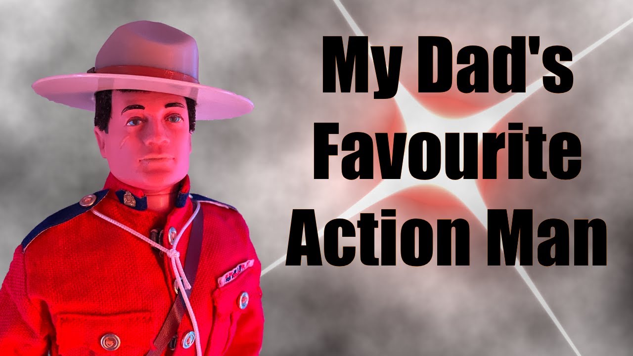 My Dad's favourite Vintage Action Man Outfit - Palitoy Royal Canadian Mounted Police