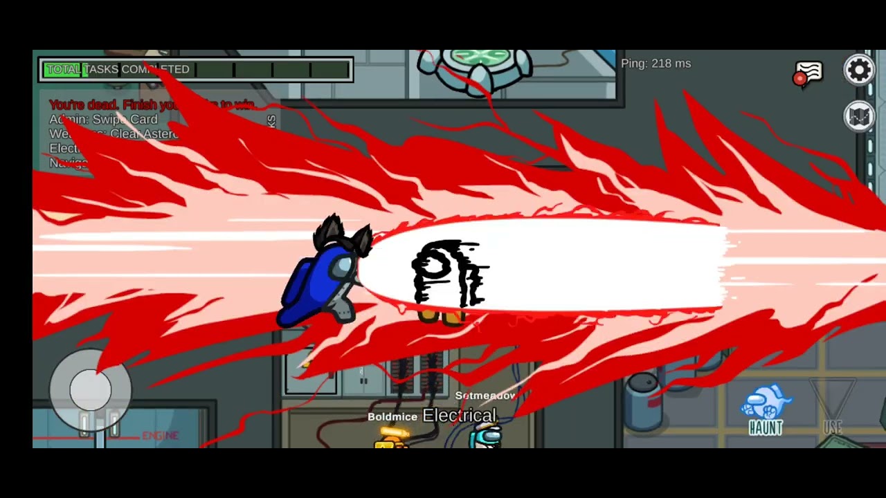 Among Us Cyborg Kill Animation
