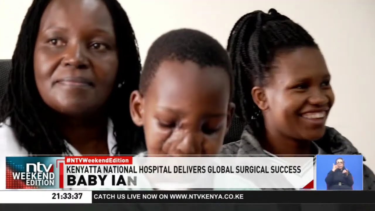 Reconstructive surgery at KNH gives six-year-old Ian Baraka a new sense of hope