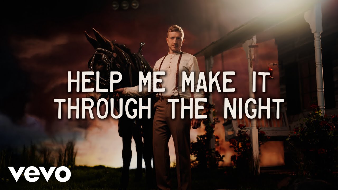 Tyler Childers - Help Me Make It Through the Night (Lyric Video)