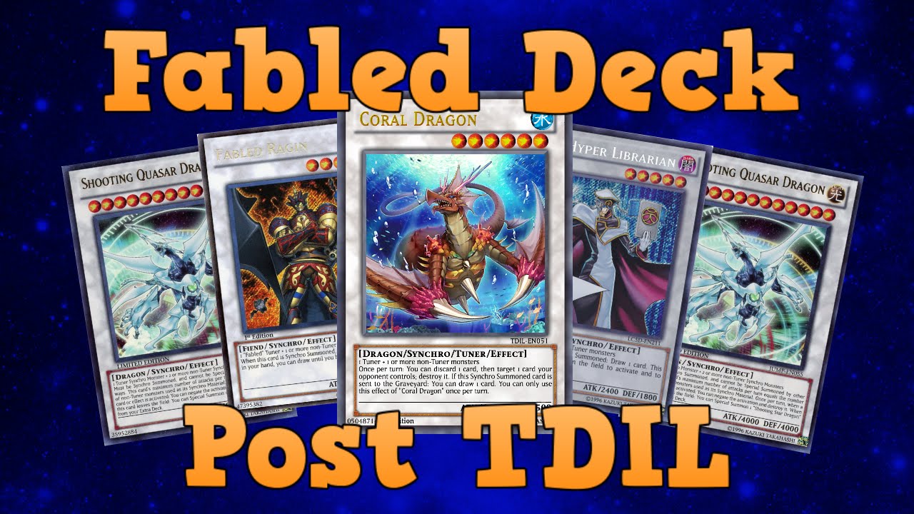 Fabled Quasar Decklist Post The Dark Illlusion + Combos Explained