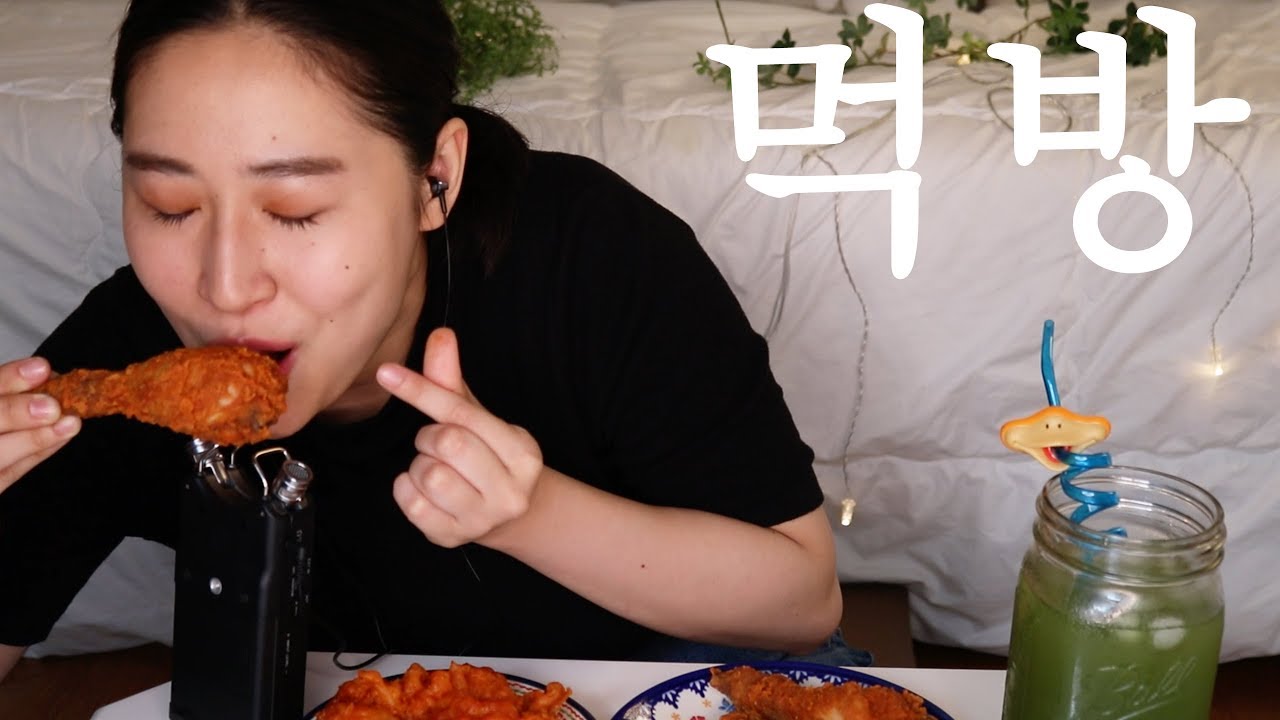 【ASMR】丸山礼、チキンを食べる【モッパン】【먹방】