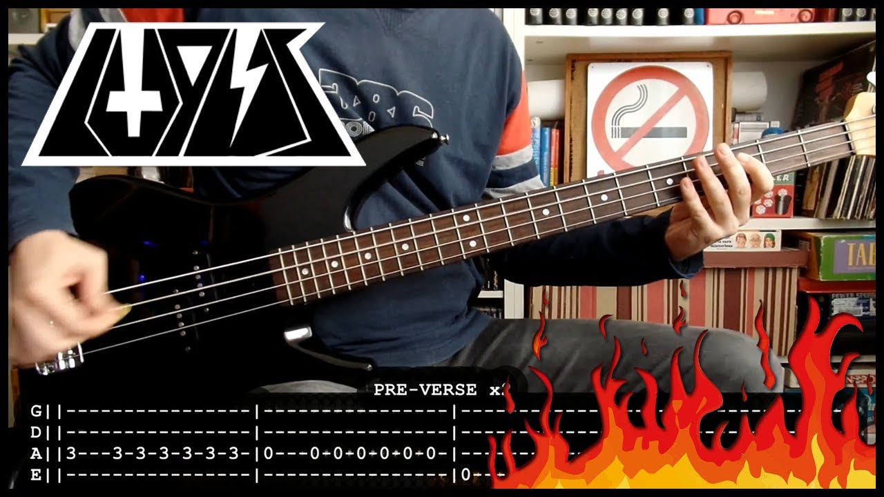LUPUS - Crematorio 🔥 (BASS TABS) [lyrics + PDF]