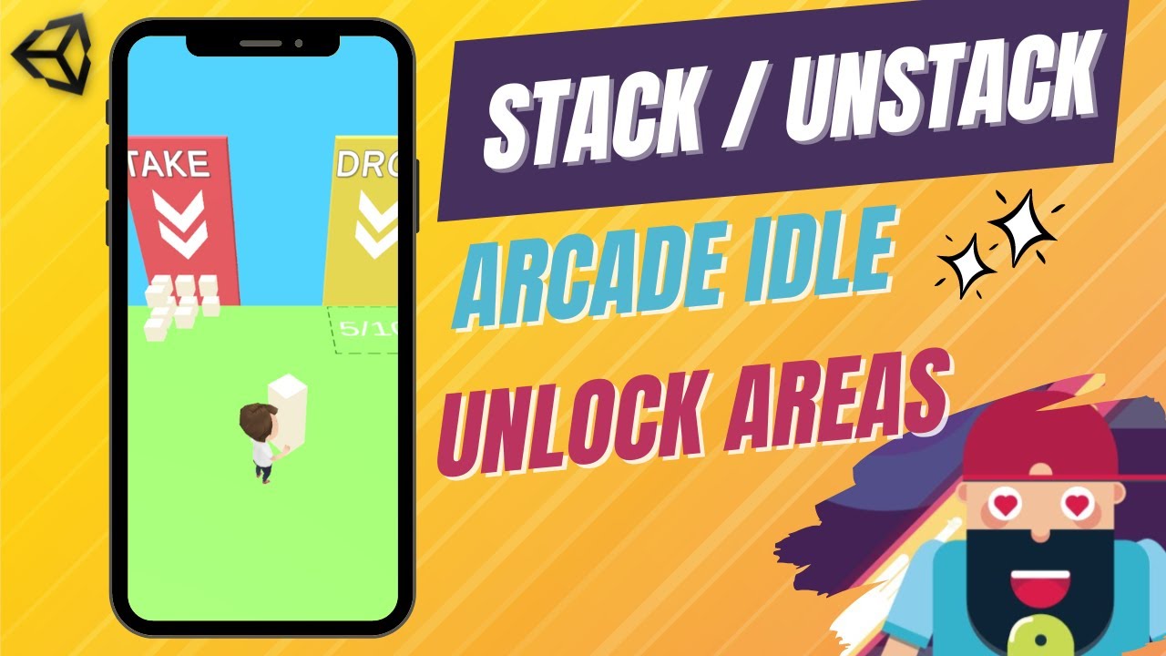 How I made the arcade stacking mechanic in unity3d |&nbsp;Stack and Unstack mechanic
