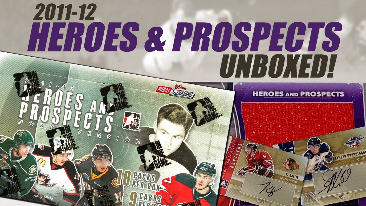 2011-12 Heroes & Prospects Card Unboxing